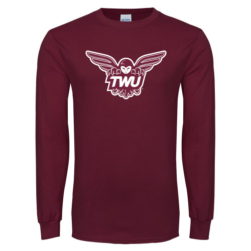 Main Image for  Maroon Long Sleeve T-Shirt