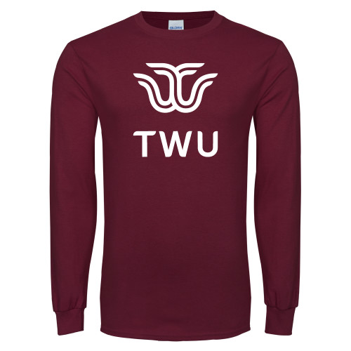 Main Image for  Maroon Long Sleeve T-Shirt