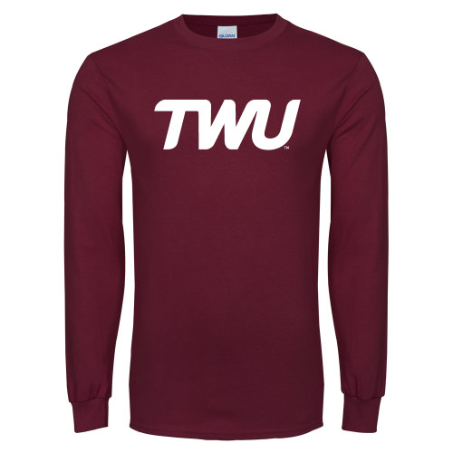 Main Image for  Maroon Long Sleeve T-Shirt