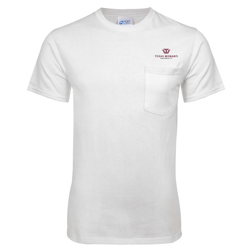Main Image for  White T-Shirt w/Pocket