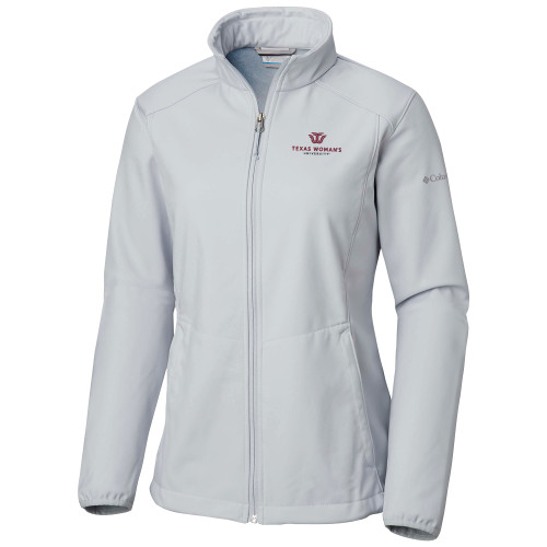  Columbia Womens Kruser Ridge White Jacket - Institutional Logo