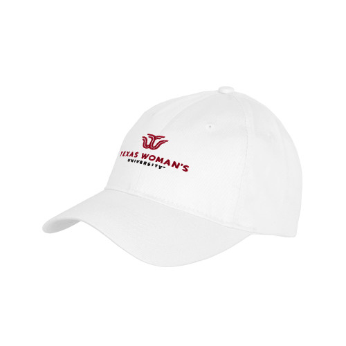  Youth White Pro Style Hat - Institutional Logo