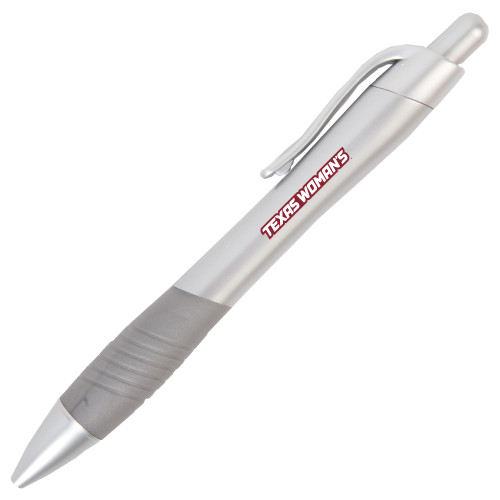  Metallic Mykonos Silver Pen - Texas Womans Typeface