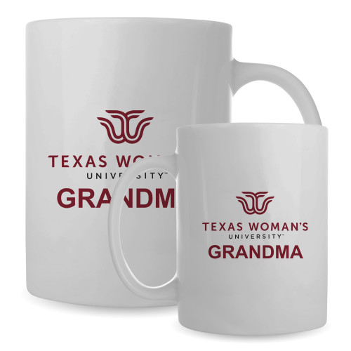  Full Color White Mug 15oz - Grandma Institutional Logo