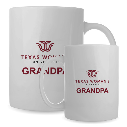  Full Color White Mug 15oz - Grandpa Institutional Logo