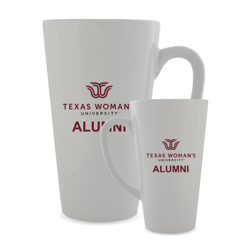  Full Color Latte Mug 17oz - Alumni Institutional Logo