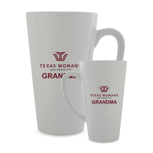  Full Color Latte Mug 17oz - Grandma Institutional Logo