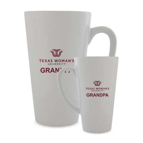  Full Color Latte Mug 17oz - Grandpa Institutional Logo
