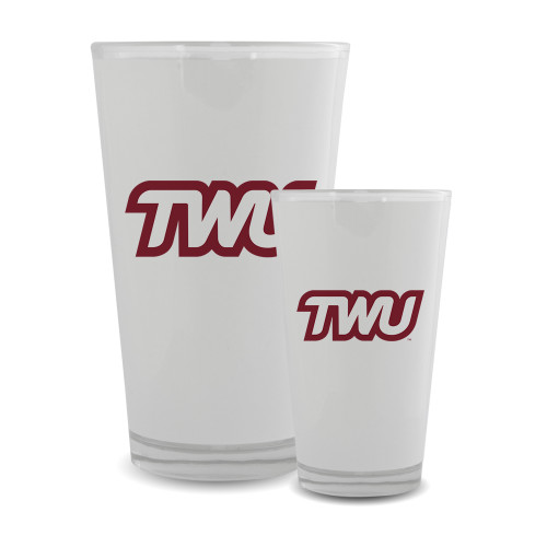  Full Color Glass 17oz - TWU Typeface