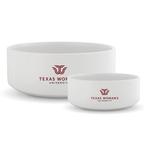  Ceramic Dog Bowl - Institutional Logo