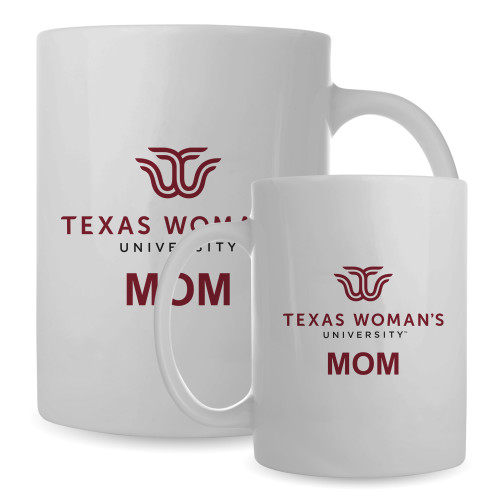  Mom Full Color White Mug 15oz - Mom Institutional Logo