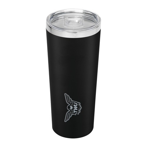  Thor Vacuum Insulated Black Tumbler 22oz - Owl TWU Engraved