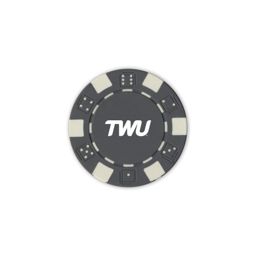  Grey Game Chip - TWU Typeface