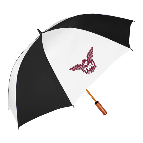  64 Inch Black/White Umbrella - Owl TWU