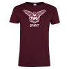 Thumbnail image for  Womens Maroon Short Sleeve Tee