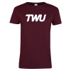 Thumbnail image for  Womens Maroon Short Sleeve Tee