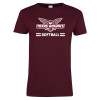 Thumbnail image for  Womens Maroon Short Sleeve Tee