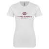 Thumbnail image for  Next Level Womens White Boyfriend Tee