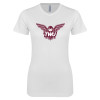 Thumbnail image for  Next Level Womens White Boyfriend Tee