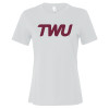 Thumbnail image for  Bella + Canvas Womens White Relaxed Cotton T Shirt
