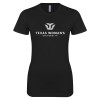 Thumbnail image for  Next Level Womens Black Boyfriend Tee
