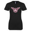 Thumbnail image for  Next Level Womens Black Boyfriend Tee