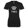 Thumbnail image for  Next Level Womens Black Boyfriend Tee