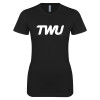 Thumbnail image for  Next Level Womens Black Boyfriend Tee