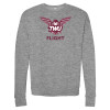 Thumbnail image for  Bella + Canvas Heather Grey Fleece Crew