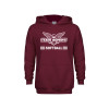 Thumbnail image for  Youth Maroon Fleece Hoodie