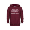 Thumbnail image for  Youth Maroon Fleece Hoodie