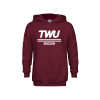 Thumbnail image for  Youth Maroon Fleece Hoodie