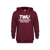 Thumbnail image for  Youth Maroon Fleece Hoodie