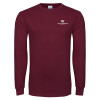 Thumbnail image for  Maroon Long Sleeve T-Shirt