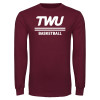 Thumbnail image for  Maroon Long Sleeve T-Shirt