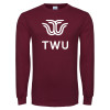 Thumbnail image for  Maroon Long Sleeve T-Shirt