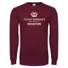 Thumbnail image for  Maroon Long Sleeve T-Shirt