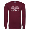 Thumbnail image for  Maroon Long Sleeve T-Shirt