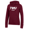Thumbnail image for  Champion Womens Maroon Pull Over Hood