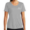 Thumbnail image for  Womens Grey Performance Short Sleeve Tee