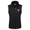 Thumbnail image for  Womens Black Fleece Full Zip Vest