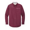 Thumbnail image for  Maroon Twill Button Down Long Sleeve