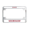 Thumbnail image for  Metal Motorcycle License Plate Frame in Chrome
