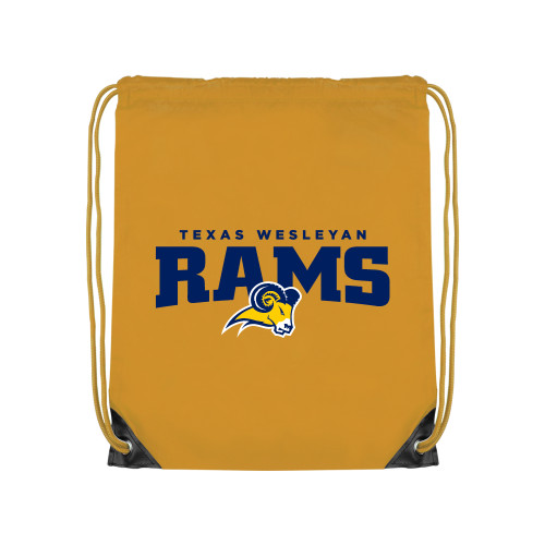  Gold Drawstring Backpack - Primary Mark