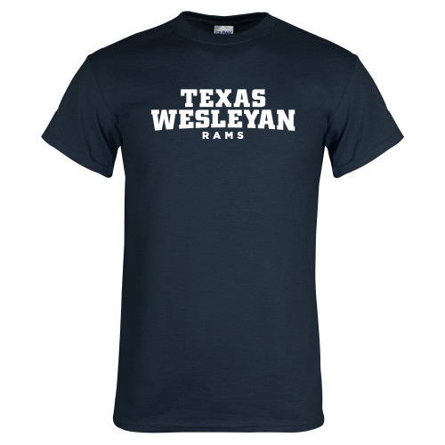  Navy T Shirt - Texas Wesleyan Rams