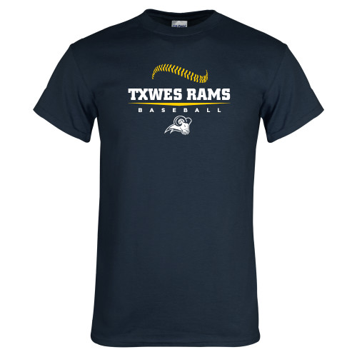  Navy T Shirt - Baseball Design