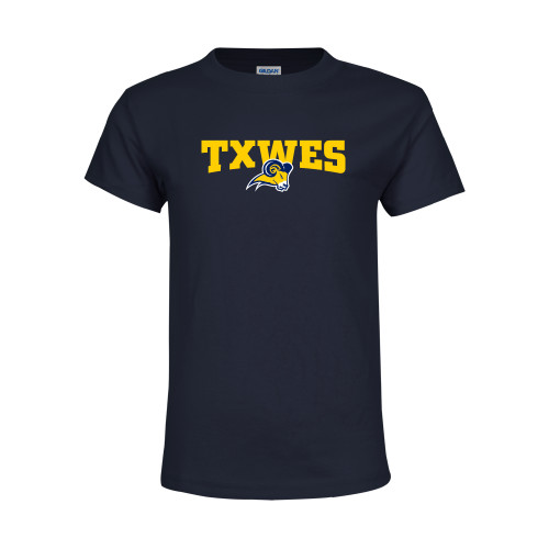  Youth Navy T Shirt - Secondary Mark