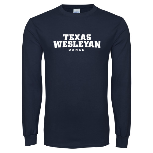  Navy Long Sleeve T-Shirt - Dance