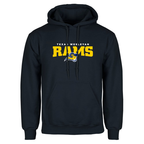  Navy Fleece Hoodie - Primary Mark