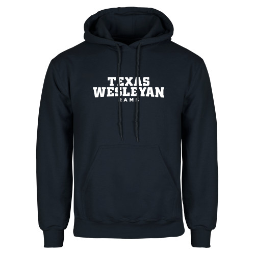  Navy Fleece Hoodie - Texas Wesleyan Rams